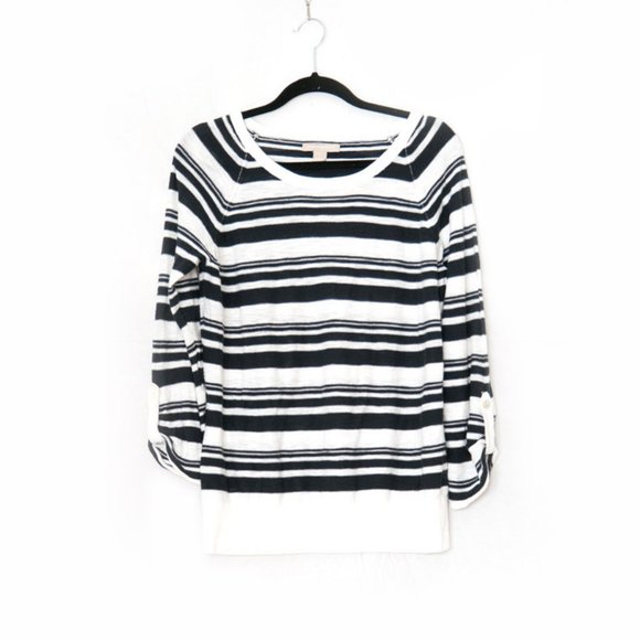 Banana Republic Sweaters - Like New striped pullover